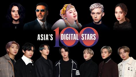 Forbes Asia’s 100 Digital Stars.